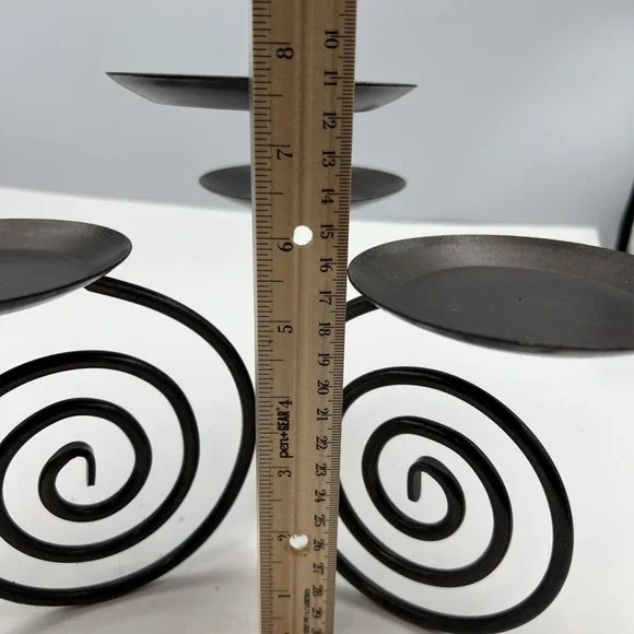 Partylite‎ Viking Scroll 4 Pillar Ball Candle Holder – PO297 - Picture 11 of 11